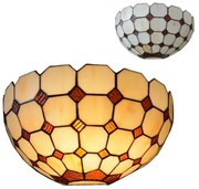 Tiffany nástenná lampa vitráž Prezent 102 vzor 8