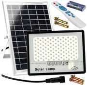 BERGE Solárne LED svietidlo DAKAR - 100W - PIR