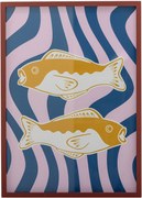 Nástenná dekorácia's rámom Remy