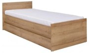 Jednolôžková posteľ 90 cm Cortez C 15 (dub riviera) (s roštom). Akcia -19%. Vlastná spoľahlivá doprava až k Vám domov. 1004887