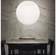 Ideal Lux - Luster na lanku CARTA 1xE27/25W/230V pr. 50 cm biela