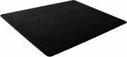TZ Čierny jednofarebný obdĺžnikový koberec Polar Rozmer: 100x150 cm