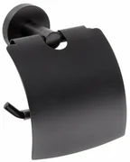 SAPHO XR702 X-Round držiak toaletného papiera s krytom, strieborná