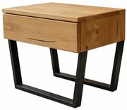 Nočný stolík z masívu duba DOMINIK