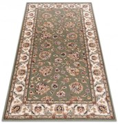 Koberec NAIN Ornament, ramka 7338/51088 zelený / béžový