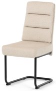 Autronic BONTEC Jedálenská stolička, béžová, látka, DCL-P3107 CRM2 Farba: Béžová