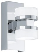 Eglo 96541-LED Stmievateľné kúpeľňové nástenné svietidlo ROMENDO 2xLED/7,2W/ IP44 EG96541