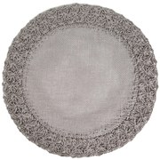 SADA 6KS PRESTIERANIE NA STÔL BOHO 11 (FI) 38 CM SIVÁ