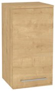 Mereo Bino kúpeľňová skrinka horná 63 cm, pravá, Multidecor, Dub Arlington, MER-CN696DARL