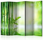 Artgeist Paraván - Green Bamboo II [Room Dividers]