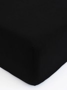 Jersey plachta Classic 180 × 200 cm - čierna