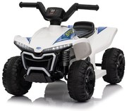 Elektrické autíčko QUAD Kids E-ATV biele