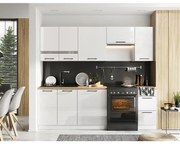 Kuchyňa Oscar 180/240 Biely lesk Bb