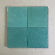 Originálne Zellige 10x10 cm | Farba tyrkysovo zelená | Z121 | Articima