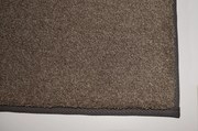 Lano, Kusový koberec Supersoft s bordurou 420 hnedý, 60x100, hnedá, chodba / predsieň