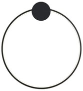 Toolight Toolight, LED nástenné svietidlo 40cm, 4000K, 17W, APP1386-CW, čierna matná, OSW-00910