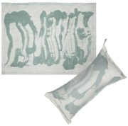 Sada do sauny na sedenie Savu, ľan-zelená