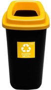 Kôš sort Bin 28 l žltý - plast kov