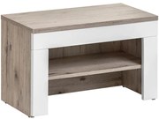 Skrinka na topánky Gustavo TYPF Dub Wellington/biely