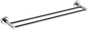 Sapho Sapho, X-ROUND E dvojitý držiak na uteráky 655mm, chróm, XR423