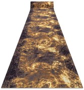 Protišmykový behúň DIGITAL - ROMA abstraktný / zlatý