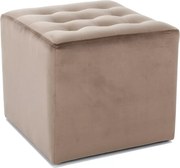 SI Lori Velvet taburetka tmavá béžová