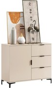 Komoda s zásuvkami LORA béžová