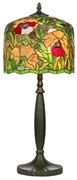 Tiffany lampa do obývačky BELLATRIX 62*Ø25