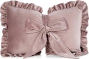 Dekoračný vankúš BOW 2 púdrový