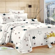 Bavlnené obliečky Homa SPHERE WHITE 7-dielna sada 140x200 cm