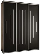 Skriňa 45 Canaris 12 190 čierna/silver