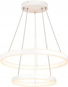 Závesné Led svietidlo Slv One Double 35W 1270lm Cct biela