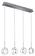 Reality - LED Luster na lanku PRATER 4xLED/4W/230V