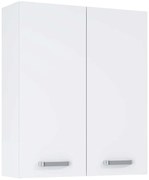 Závesná kúpeľňová skrinka Uno 60 2D white