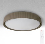 Brilagi - LED stmievateľné stropné svietidlo LUCIA LED/60W/230V priemer 59 cm taupe + diaľkové ovládanie