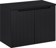 Comad Kúpeľňová skrinka pod doskové umývadlo SET-NOB B Black Nova 80 čierna