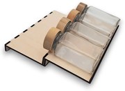 usporadejto.cz Organizér na korenie do zásuvky, VASKY - nízky Cenové rozpätie: cena za 3ks