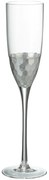 Pohárik na šampanské Silver - Ø 7 * 26 cm