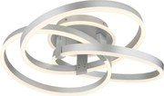 XXXLutz STROPNÉ LED SVIETIDLO, 60/57,5/20 cm - Interiérové svietidlá - 004558121801
