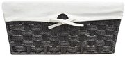 Košík Verona Mr 35x24x16 Čierny