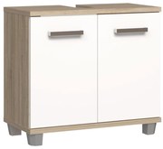 Kúpeľňová skrinka VENOM biela/dub sonoma