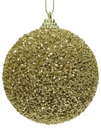 Guľa penová 8 cm zlatá 457668