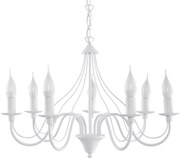 Luster Minerwa 7, biele telo svietidla