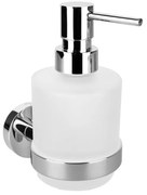 Sapho Sapho, X-ROUND dávkovač mydla 200ml, mliečne sklo, chróm, XR103