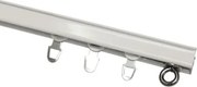 Záclonová koľajnička Deluxe 150 cm, komplet, biela%