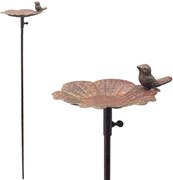 Zapichovacie napájadlo pre vtáky Kendra, 117x19,5 cm, kov, medená