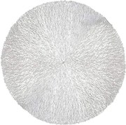 Prestieranie na stôl okrúhle 38cm strieborné