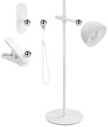 LED Stmievateľná nabíjacia stolná lampa magnetická 4v1 LED/4,2W/3,7V 4000K biela