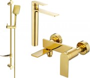 Mexen Zero DF62 vaňová súprava, zlatá - 7113DF62-50