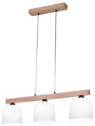 Kolarz A1352.83.W - Luster na lanku NONNA 3xE27/60W/230V dub/biela